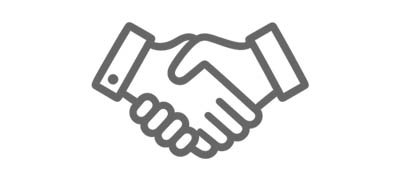 Stellenangebote – Karriere im Ingenieurbüro Symbolische Darstellung eines Handschlags für Stellenangebote und Karriere