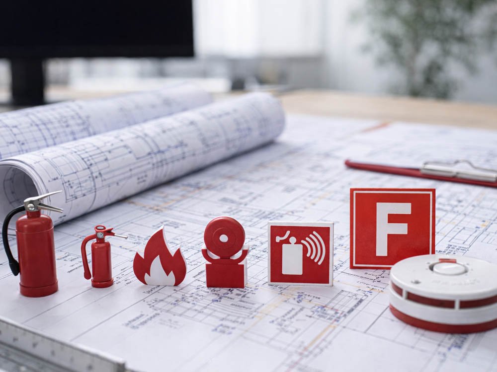 Brandschutzplanung und Gutachten – Ingenieurbüro Bad Oeynhausen Brandschutzsymbole, Rauchmelder und Baupläne – Brandschutzplanung, Brandschutznachweise und Gutachten